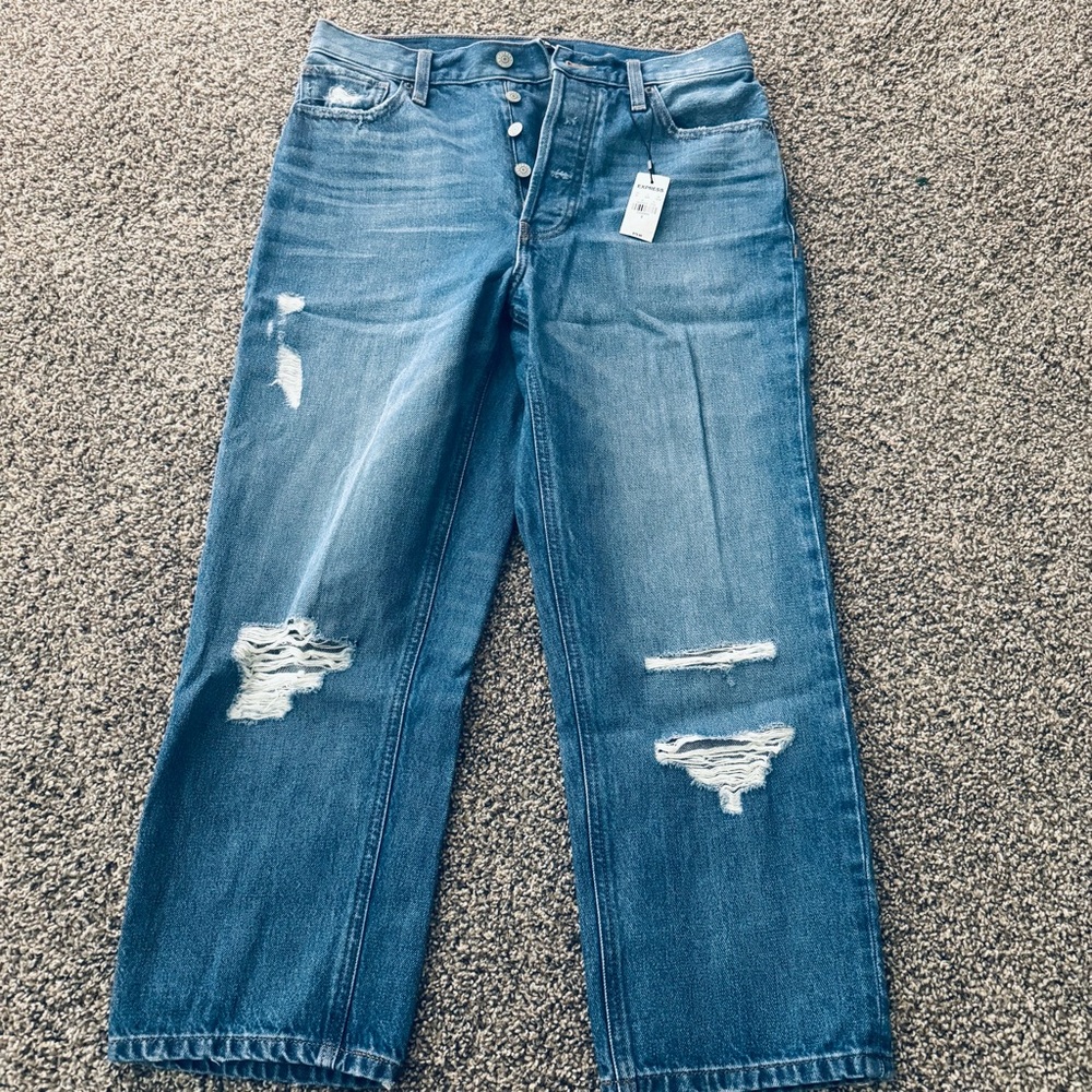 Express dad jeans